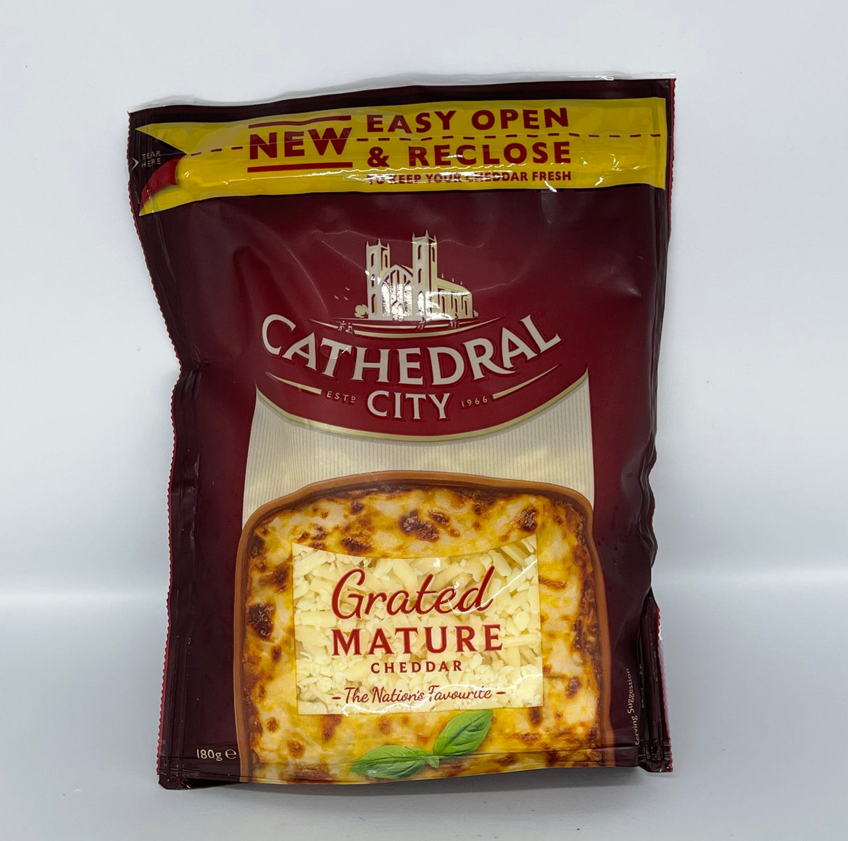 Grated Cheddar Cheese bag 180g