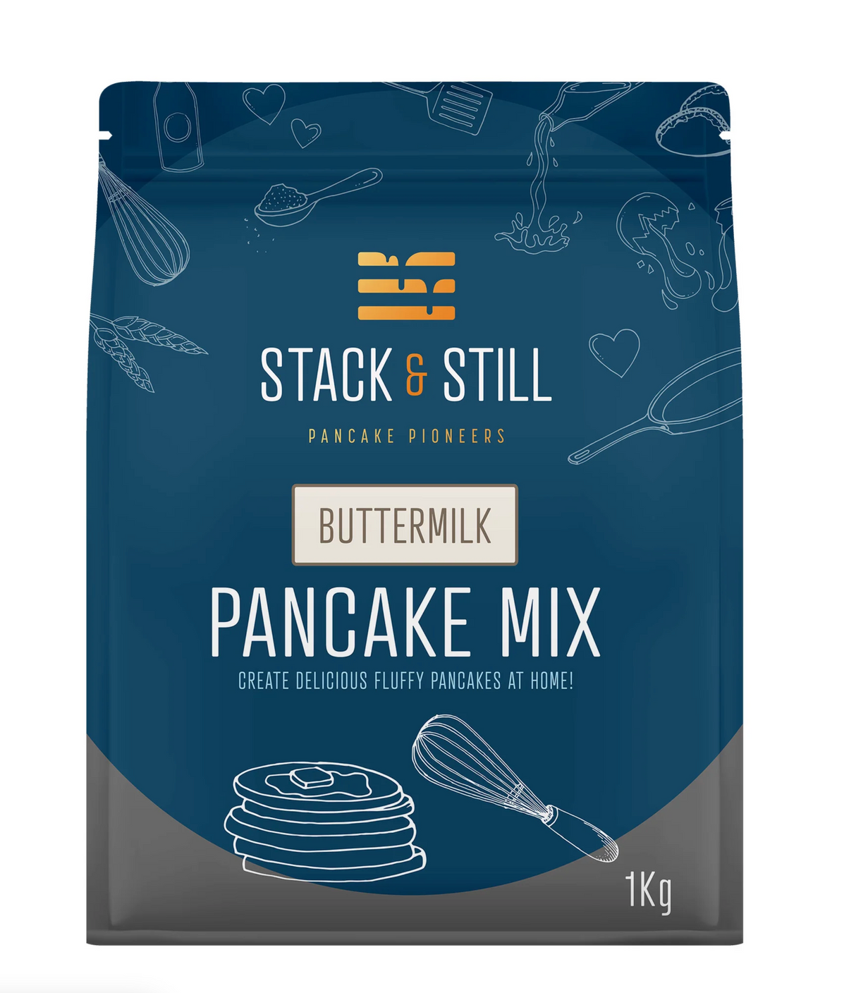 Stack & Still - Buttermilk Pancake Mix (1Kg)