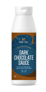 Stack & Still - Dark Chocolate Sauce (1KG Bottle)