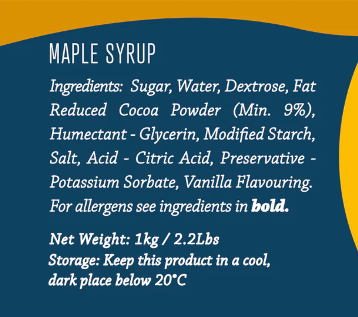 Stack & Still - Maple Syrup (1KG Bottle)