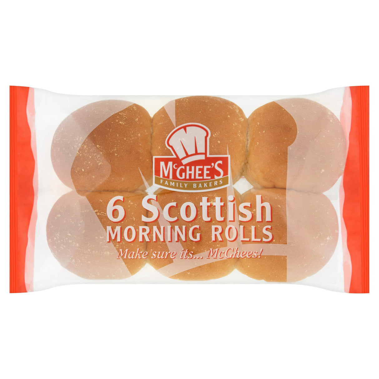 McGhees Soft rolls (6 per pack)